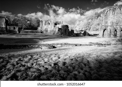 Furness Abbey In Infrared