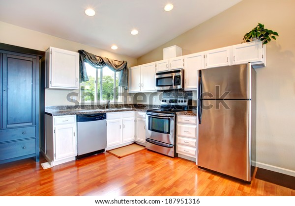 Furnished Living Room Fireplace Hardwood Floor Buildings