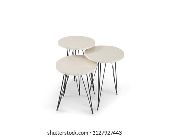 Furniture Coffe Table Desing White Black