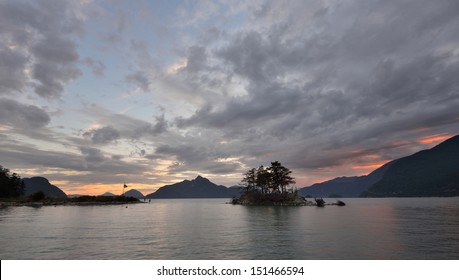 Furry Creek, Located On Howe Sound In The Squamish-Lillooet Regional District