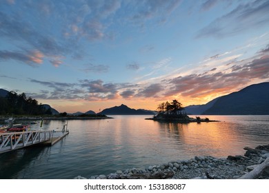 Furry Creek, Located On Howe Sound In The Squamish-Lillooet Regional District