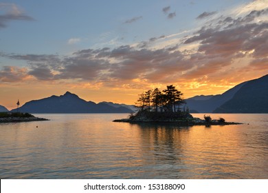 Furry Creek, Located On Howe Sound In The Squamish-Lillooet Regional District