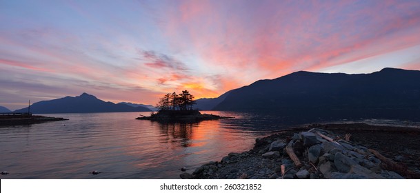 Furry Creek, Located On Howe Sound In The Squamish-Lillooet Regional District