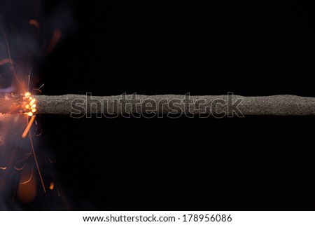 Fuse is burning  