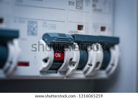 Fusebox with fuses
