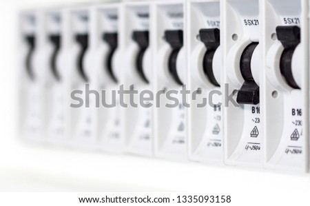 Fuses in a fusebox