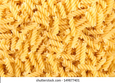 Fusilli Pasta Background