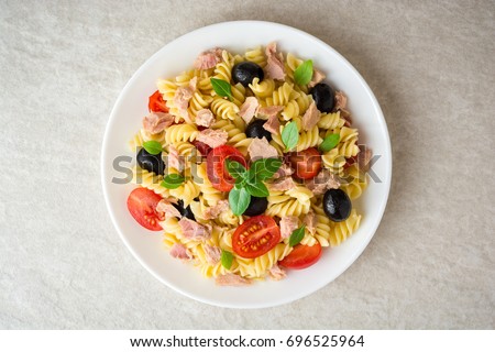 Similar – Pasta salad Food Vegetable