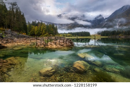 Similar – Foto Bild Herbst am See Sinnesorgane