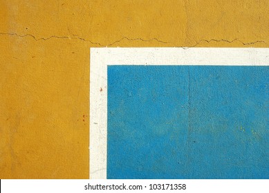 Futsal Court Indoor Sport Stadium For Background Texture And Design