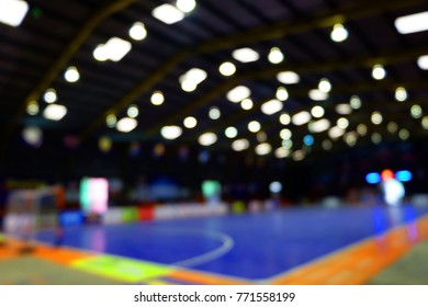 Futsal Stadium Blurred