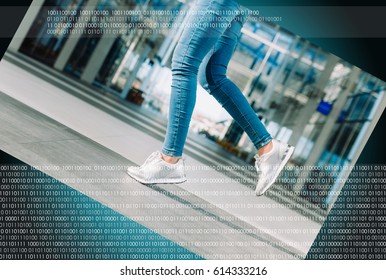Future technology, artificial intelligence, big data technology. Blue concept background, high speed digital internet. Binary code. - Powered by Shutterstock - Get 15% off with code: PIKWIZARD15