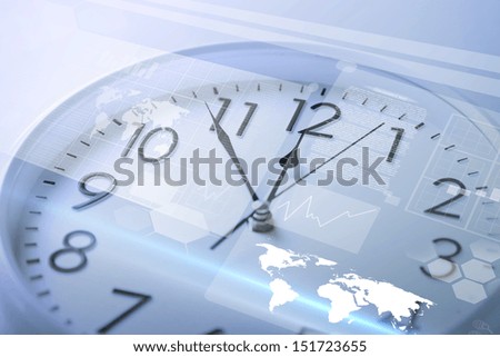 Similar – Image, Stock Photo Closing time in New York