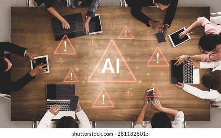 Futuristic artificial intelligence concept depicting AI hallucination, processing errors, and generating misinformation. Represents the risks of unreliable algorithms and model collapse. Corpus