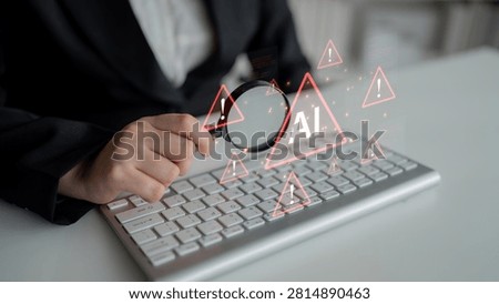 Futuristic artificial intelligence concept depicting AI hallucination, processing errors, and generating misinformation. Represents the risks of unreliable algorithms and model collapse. Corpus