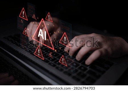 Futuristic artificial intelligence concept depicting AI hallucination, processing errors, and generating misinformation. Represents the risks of unreliable algorithms and model collapse. Corpus