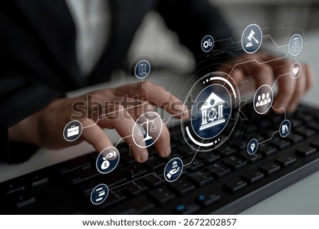 Futuristic digital law interface displaying justice scale, highlighting digital law, AI compliance, digital law systems, and digital law regulations for secure governance. Spline