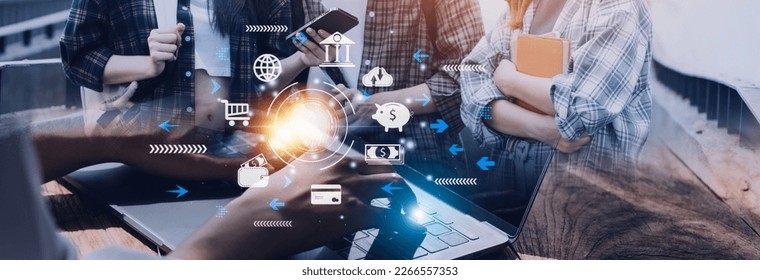 futuristic digital processing of biometric identification fingerprint scanner for access personal financial data. surveillance and security scanning of digital programs cyber futuristic applications