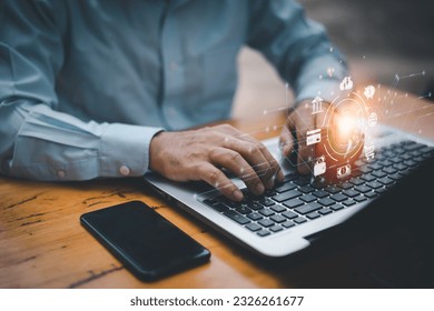 futuristic digital processing of biometric identification fingerprint scanner for access personal financial data. surveillance and security scanning of digital programs cyber futuristic applications