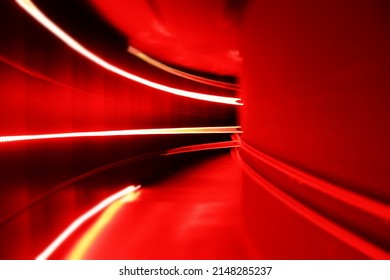 Futuristic red lights and pattern