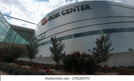 Futuristic Round Building Of Bok Center Tulsa - TULSA-OKLAHOMA - OCTOBER 21, 2017