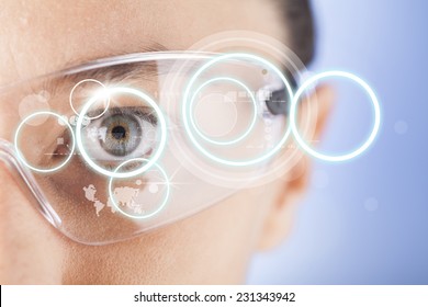 Futuristic Smart Glasses