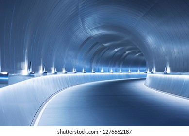  Futuristic Tunnel In Miho Museum Which Was Created By I.M. Pei