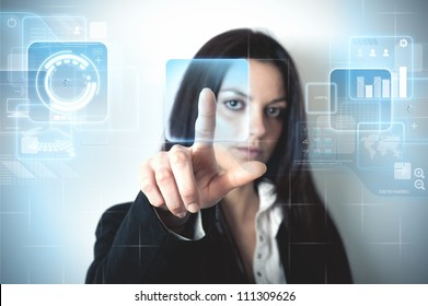 	Futuristic virtual screen