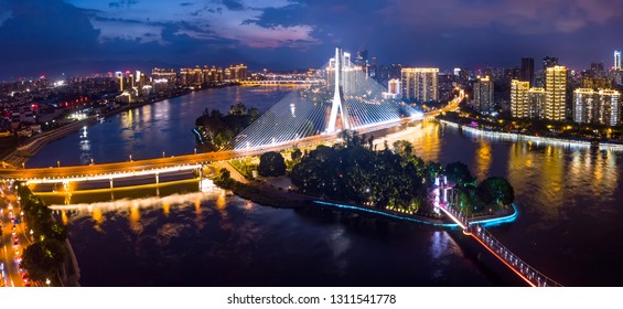 Fuzhou City Night Scenery