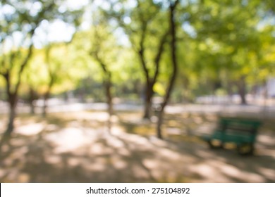 Fuzzy Forests, Defocused Background