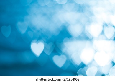 Fuzzy Heart, Defocused Background