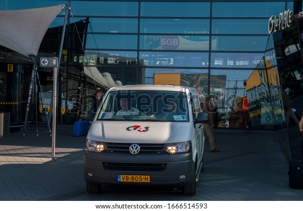 G4S\
Company Van At Schiphol Airport The Netherlands\
2019
