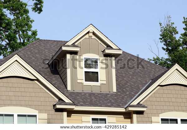 Gable Dormers Roof Residential House Stock Photo Edit Now 429285142