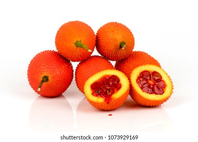 Gac fruits,fruits of Thailand have medicine properties.