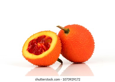 Gac fruits,fruits of Thailand have medicine properties.