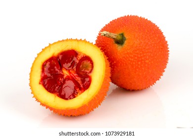 Gac fruits,fruits of Thailand have medicine properties.