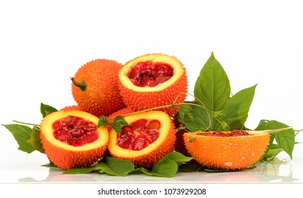 Gac fruits,fruits of Thailand have medicine properties.
