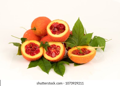 Gac fruits,fruits of Thailand have medicine properties.