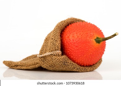 Gac fruits,fruits of Thailand have medicine properties.