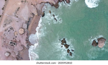 Gadani Beach Sea View From The Top 