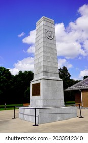 Gaffney, South Carolina -2021: Cowpens National Battlefield. The U.S. Monument Commemorates The Battle Of Cowpens, A Major Turning Point In The Southern Campaign Of The American Revolutionary War. 