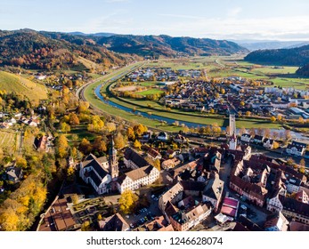 Gagenbach city, Kinzig river valley, near Offenburg, Germany