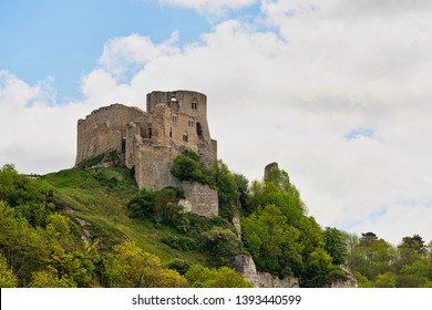 Château Gaillard On The Banks Of The Seine River