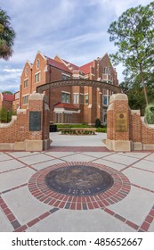 GAINESVILLE, FL, USA - SEPTEMBER 13: Entrance Sign At The University Of Florida On September 12, 2016 In Gainesville, Florida.