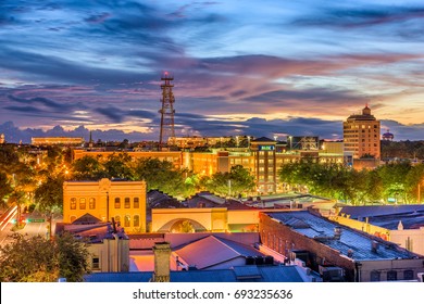 Gainesville, Florida, USA Downtown Skyline.