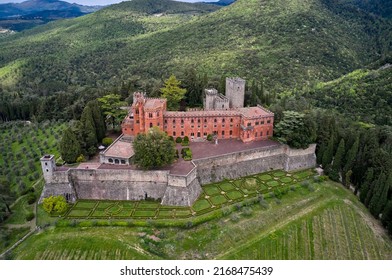 Gaiole Chianti Italy May 2022 Aerial Stock Photo 2168475439 | Shutterstock