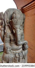 Gajah Mada Statue With The Sitting Pose