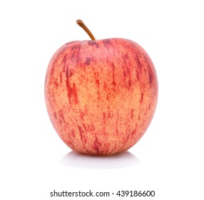 Gala Apples Isolate On White Background