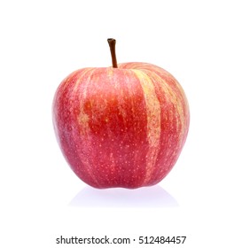 Gala Apples On White Background