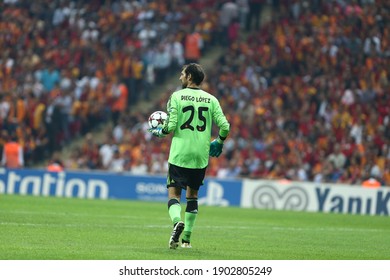 Galatasaray Lost 6-1 To Real Madrid In The Champions League On 17 October 2013 At The Istanbul Türk Telekom Arena Stadium. Diego Lopez